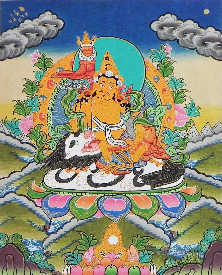 Jambala Thangka Buddhism Oil Paintings